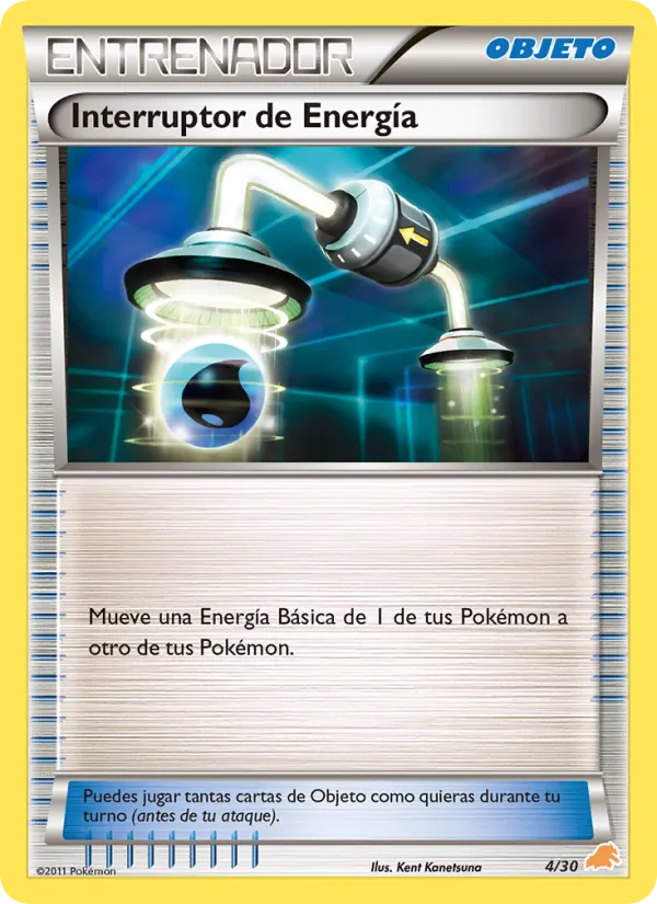 Carta Interruptor de Energía