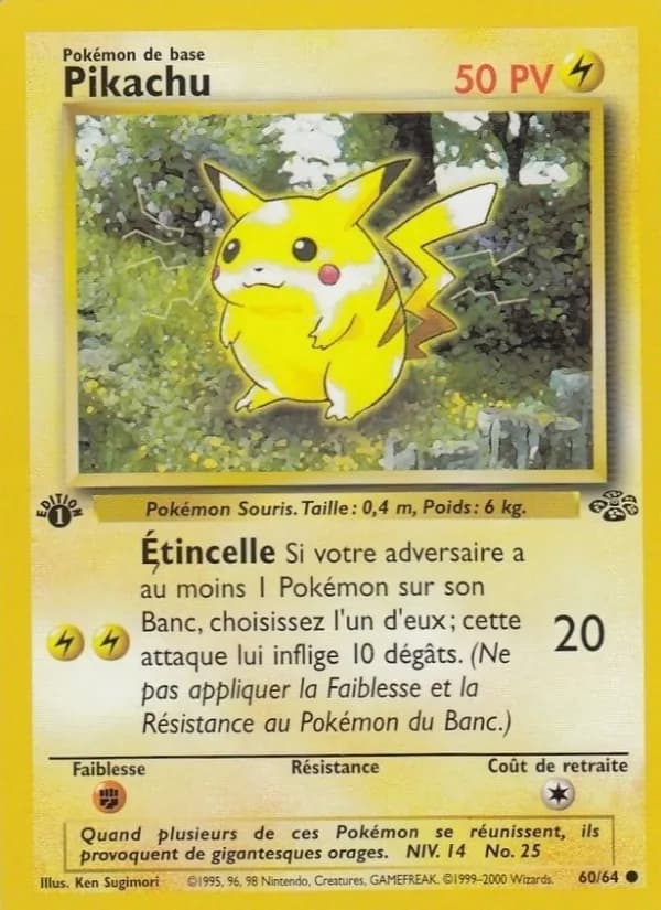 Carta Pikachu