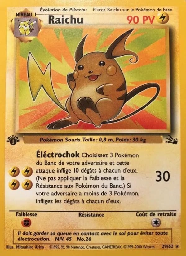 Carta Raichu
