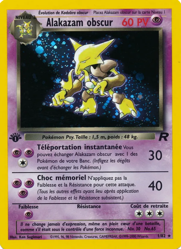 Carta Alakazam obscur
