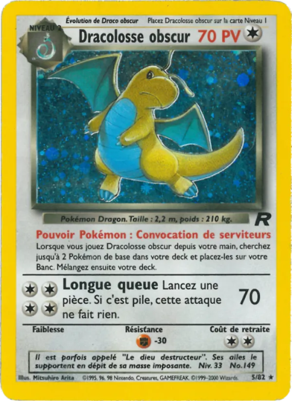 Carta Dracolosse obscur