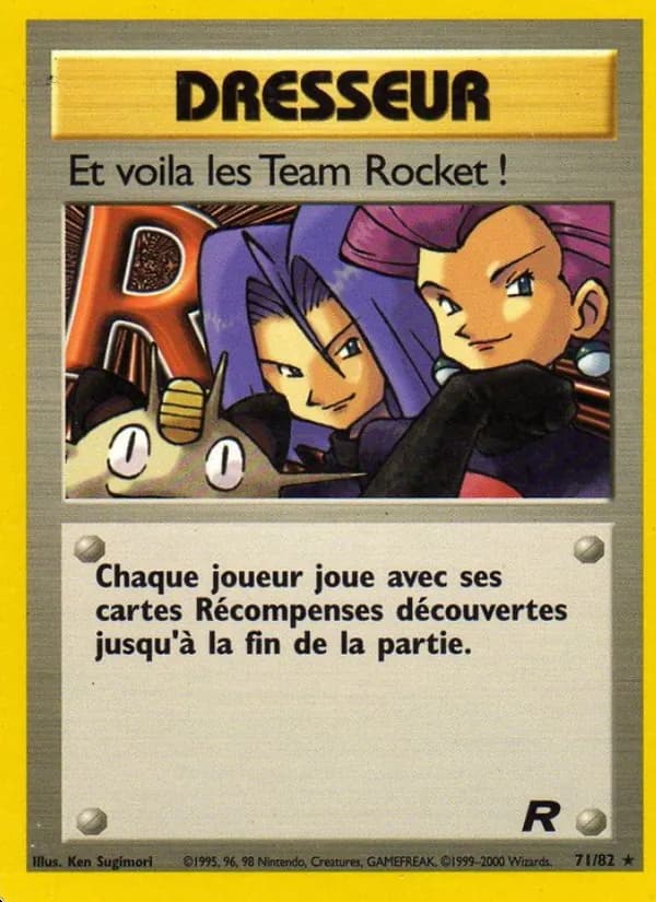 Carta Et voila les Team Rocket !