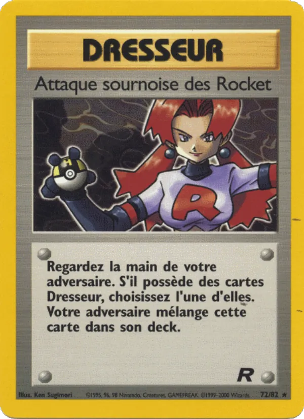 Carta Attaque sournoise des Rocket