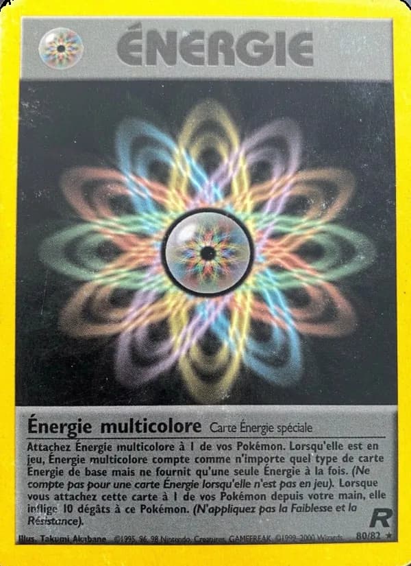 Carta Énergie multicolore