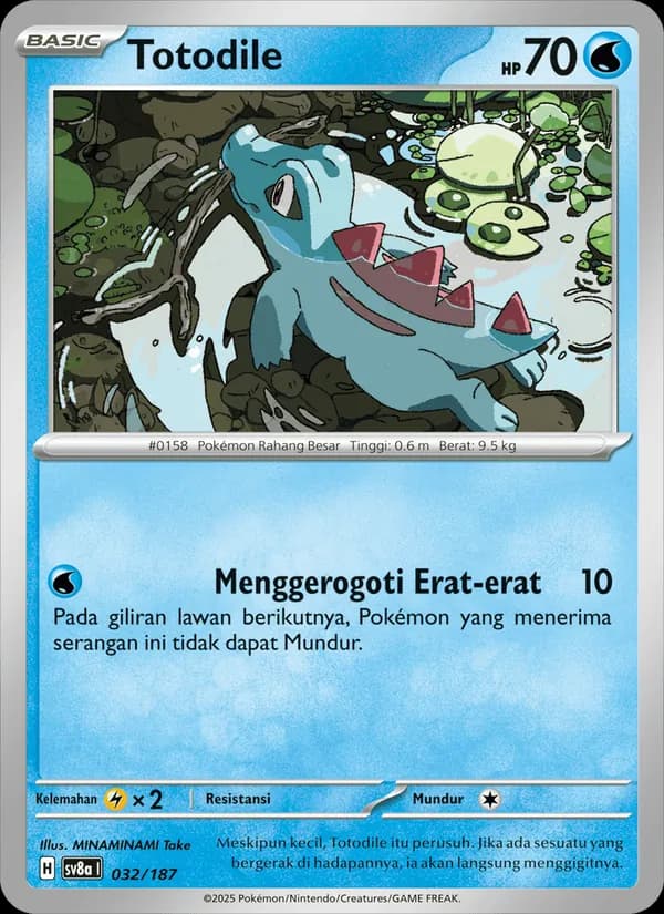Carta Totodile
