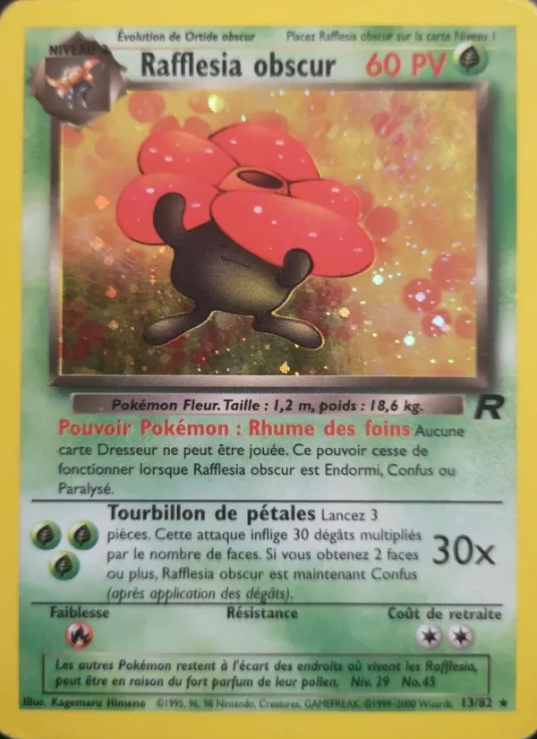 Carta Rafflesia obscur