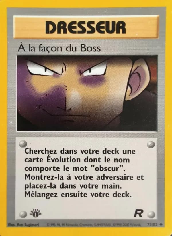 Carta À la façon du Boss